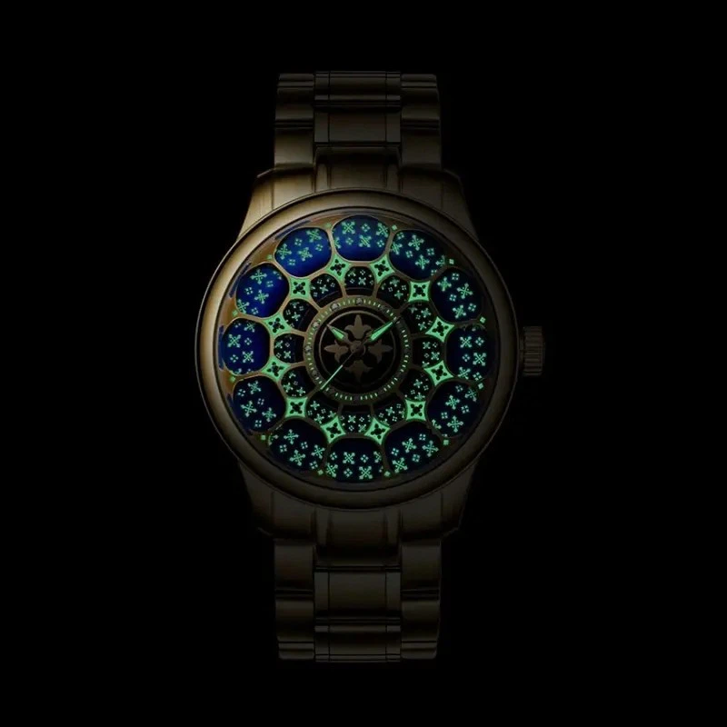 Custom Hip Pop Automatic Mechanical Watches