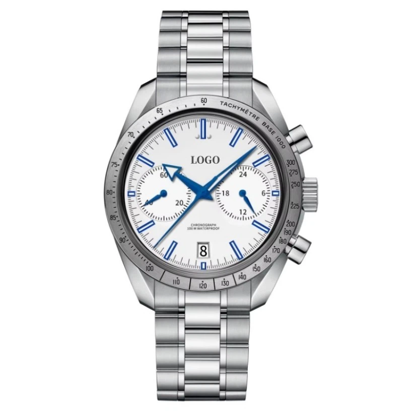 Jam Tangan Kuarsa OEM Dengan Kronograf