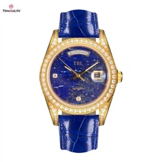 Lapis Lazuli Mechanical Watch untuk Pria