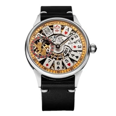 Jam Tangan Mekanis Kerangka Poker Kasino