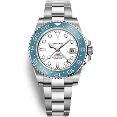 Kustomisasi OEM Jam Tangan Stainless Steel Merek