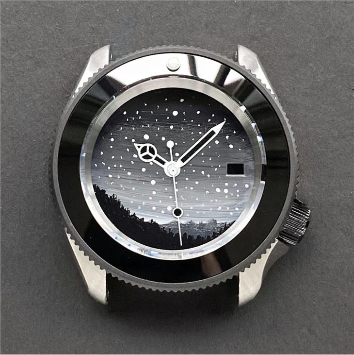 Shape Clock Insert With Japan Movement And Customized Logo