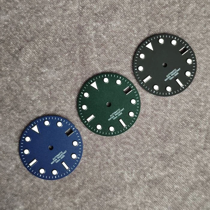 Swiss Super Luminova BGW9 Wrist Watch Dial Parts